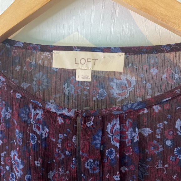 LOFT Floral Dress - Picture 4 of 7